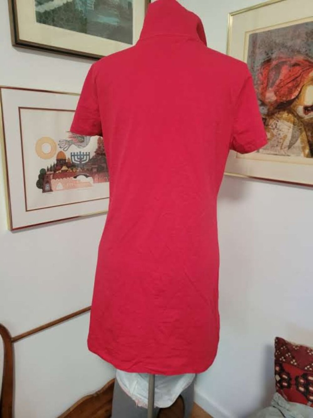 NWT Calvin Klein Polo Shirt Dress Size L - Picture 4 of 6